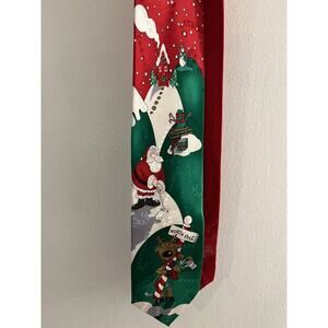 Hallmark Christmas Neck Silk Tie - Vintage